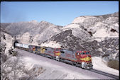 ATSF B40-8W  500:2 (16.03.1996, Cajon 59, CA)