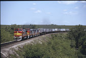 ATSF B40-8W  510:2 (20.05.1993, Matfield Green, KS)