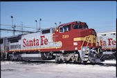 ATSF B40-8W  519:2 (10.07.1991, Corwith Yard, IL)