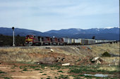 ATSF B40-8W  524:2 (13.04.1995, Rowe, NM)