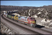 ATSF B40-8W  579 (27.11.1997, Cajon 56, CA)