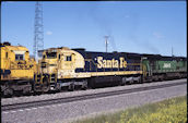 ATSF C30-7 8145 (16.06.1996, Bill, WY)