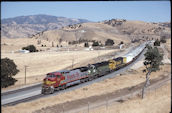 ATSF C40-8W  805:2 (19.07.1997, Bealville, CA)