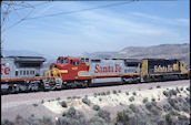 ATSF C40-8W  827:2 (22.05.1997, Cajon, CA)