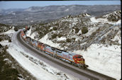 ATSF C40-8W  833:2 (10.03.1996, Cajon 56, CA)