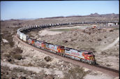 ATSF C40-8W  837:2 (09.09.2000, Kingman, AZ)