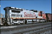 ATSF C40-8W  840:2 (01.06.2001, Raton, NM)