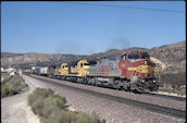 ATSF C40-8W  842:2 (26.09.1999, Cajon, CA)