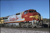 ATSF C40-8W  843:2 (01.02.1995, Cajon 54, CA)