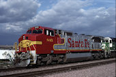 ATSF C40-8W  845:2 (22.02.1997, West Corona, CA)