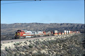 ATSF C40-8W  850 (22.05.1997, Cajon, CA)