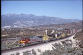 ATSF C40-8W  860 (13.06.1996, Cajon 57, CA)