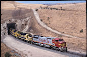 ATSF C40-8W  866 (31.05.1997, Bealville, CA)