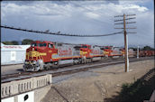 ATSF C40-8W  868 (30.05.1996, Raton, NM)