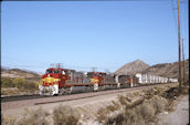 ATSF C40-8W  871 (02.12.1994, Cajon 63, CA)