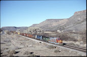 ATSF C40-8W  890 (25.02.1998, Valentine, AZ)