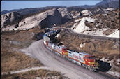 ATSF C40-8W  901:2 (30.07.1996, Cajon 63, CA)