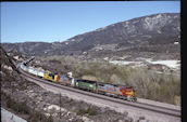 ATSF C40-8W  909:2 (01.03.1997, Cajon 64, CA)