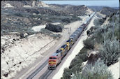 ATSF C40-8W  917:2 (19.05.1997, Cajon Summit, CA)