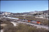 ATSF C41-8W  943:2 (03.02.1997, Cajon 61, CA)