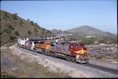 ATSF C44-9W  619 (17.04.1998, Caliente, CA)