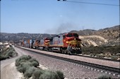 ATSF C44-9W  624 (21.05.1997, Cajon, CA)