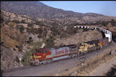 ATSF C44-9W  635 (19.07.1997, Woodford, CA)