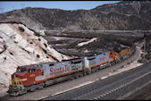 ATSF C44-9W  653:3 (26.02.1999, Cajon 63, CA)