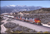 ATSF C44-9W  662:2 (29.03.1997, Cajon 58, CA)