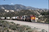 ATSF C44-9W  678 (08.05.1997, Cajon, CA)