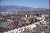 ATSF C44-9W  684 (30.06.1996, Cajon 57, CA)