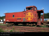 ATSF Caboose 999028 (29.07.2007, McCloud, CA)
