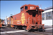 ATSF Caboose 999197 (20.04.1994, Portola)