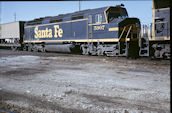 ATSF F45 5907 (03.1973, Clyde Yd. Chicago, IL)