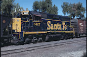 ATSF GP35 3417 (08.10.1976, Canon City, CO)