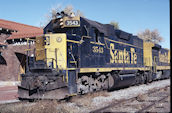 ATSF GP38 3543 (12.11.1979, Canon City, CO)