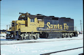 ATSF GP39-2 3628 (13.01.1979, Pueblo, CO)