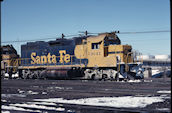 ATSF GP39-2 3641 (12.03.1977, Denver, CO)