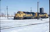 ATSF GP39-2 3661 (29.12.1983, Pueblo, CO)