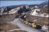 ATSF GP39-2 3679 (01.08.1996, Cajon 63, CA)