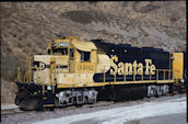 ATSF GP39-2r 3402:2 (06.07.1995, Corona, CA)