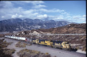 ATSF GP40X 3802 (26.10.1996, Cajon 58, CA)