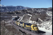 ATSF GP40X 3805 (24.01.1998, Cajon 59, CA)