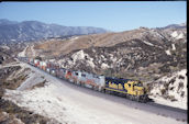 ATSF GP50 3844 (20.10.1996, Cajon 58, CA)