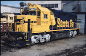 ATSF GP50 3847 (13.11.1985, Barstow, CA)