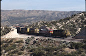 ATSF GP60 4034 (03.05.1997, Cajon Summit, CA)