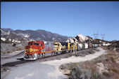 ATSF GP60M  115:3 (14.06.1998, Cajon 60, CA)