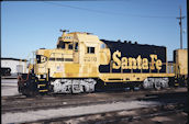 ATSF GP7U 2231:2 (20.11.1993, Kansas City, KS)