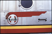 ATSF Logo   (25.04.1994, Sacramento, CA, (Super Chief Logo))