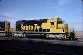 ATSF SD39u 1557 (28.12.1985, Barstow, CA)